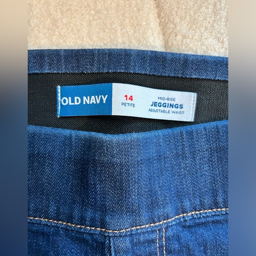 Old Navy elastic waist Jeggings, 14p